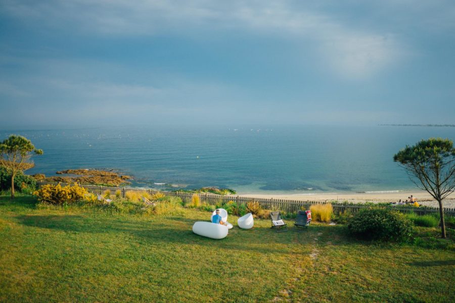 La maison de la plage-vue mer