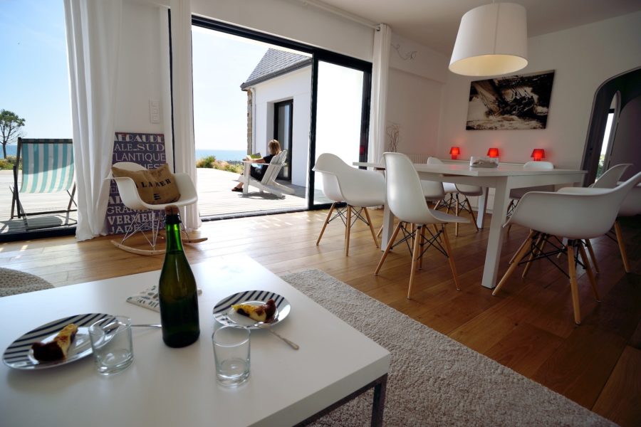 Maison de la plage – salon